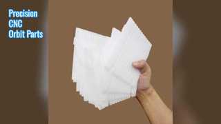 Bagian Plastik Orbit Mesin CNC Presisi