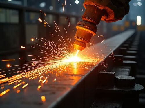 Perusahaan terbaru Blog tentang Pengelasan Tingkat Lanjut Meningkatkan Efisiensi dalam Fabrikasi Berat