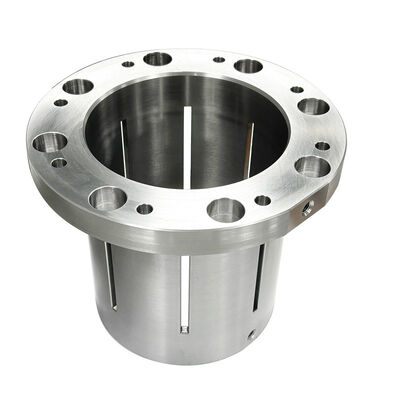 Harga bagus Stainless Steel Slotted Filter Support Tube dengan Flange untuk Sistem Filtrasi Industri on line