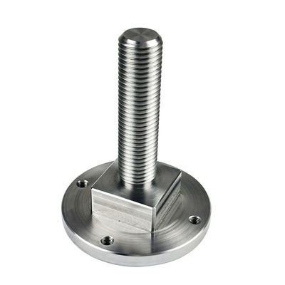 Harga yang bagus Suku Cadang Pemesinan CNC Presisi Tinggi dengan Proses Deburring Untuk Suku Cadang Logam Baja Karbon 1215 on line