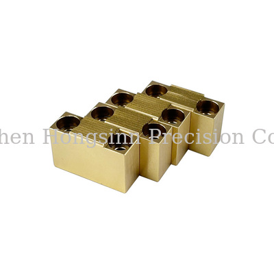 Harga bagus Bagian Penggilingan CNC Perunggu Presisi Tinggi dengan Warna yang Disesuaikan dan Layanan OEM / ODM On line