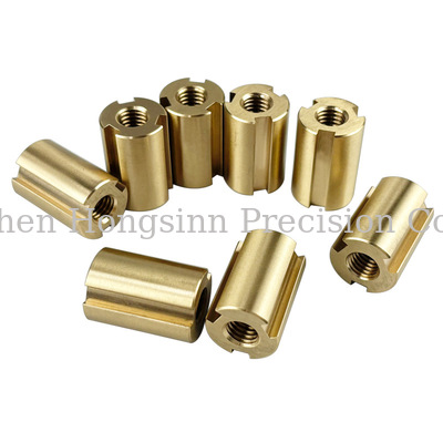 Harga bagus Bagian Pusing Kuningan ∙ CNC Precision Turned Parts dengan Toleransi +/- 0,005mm, Warna yang Disesuaikan, dan Precision Tinggi yang awet On line