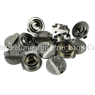 Harga bagus Precision CNC Lathe Parts with +/-0.005mm Tolerance and Customized Color Anodizing Surface Treatment On line
